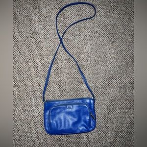 Blue Fossil Cross Body Purse